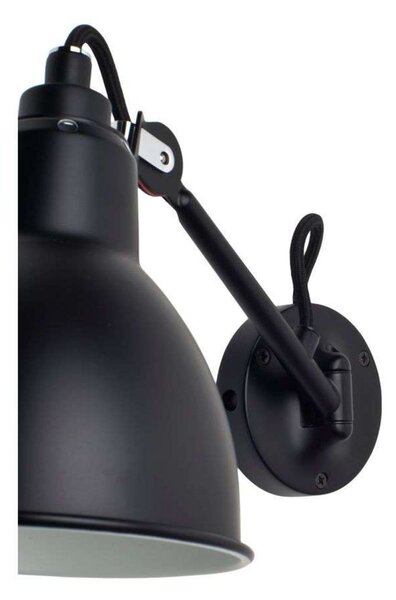 Lampe Gras 104 zidna svjetiljka, crna/crvena – DCW