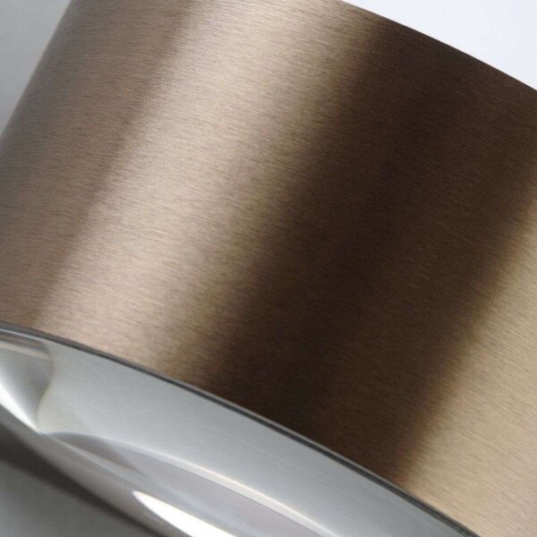 Zidne Svjetiljka LIGHT-POINT, prigušiv, Smeđa / hrđa, Dnevna soba, Aluminij