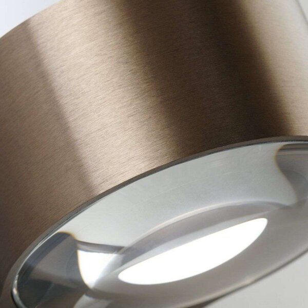Zidne Svjetiljka LIGHT-POINT, prigušiv, Smeđa / hrđa, Dnevna soba, Aluminij
