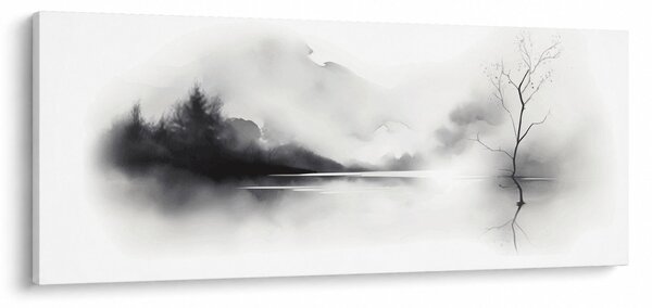 Slika - Slikanje pejzaža tušem (120x50 cm)