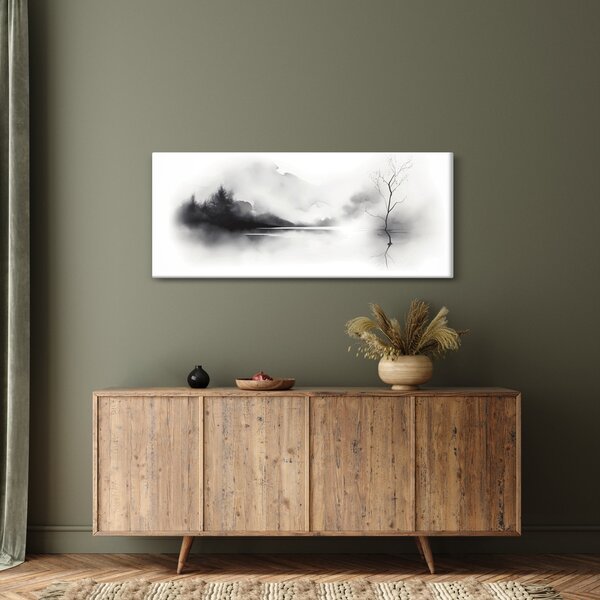 Slika - Slikanje pejzaža tušem (120x50 cm)