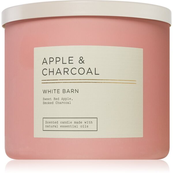 Bath & Body Works Apple & Charcoal mirisna svijeća 411 g