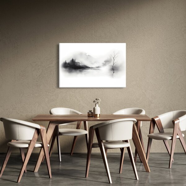 Slika - Slikanje pejzaža tušem (90x60 cm)