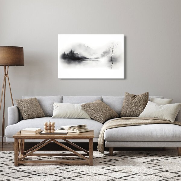 Slika - Slikanje pejzaža tušem (90x60 cm)