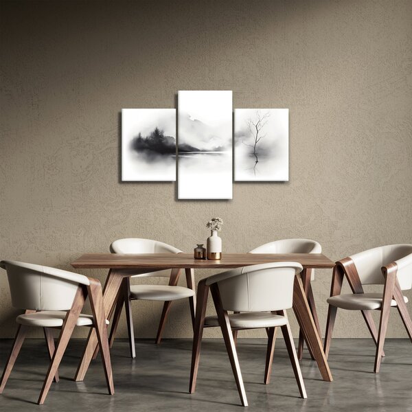 Slika - Slikanje pejzaža tušem (90x60 cm)