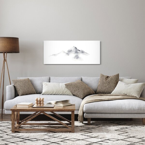 Slika - Slikanje planina tušem (120x50 cm)
