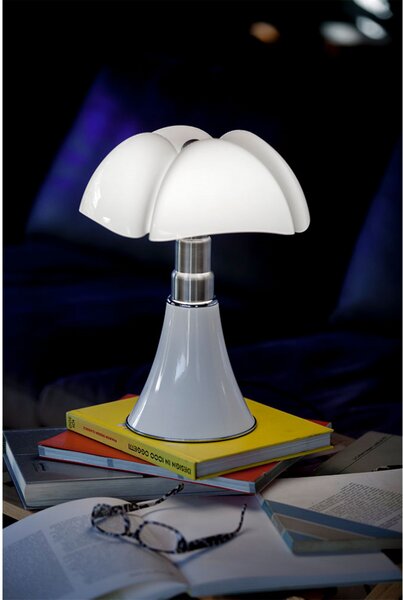 Stolne Lampa Martinelli Luce, prigušiv, Bijela, Dnevna soba, Metal