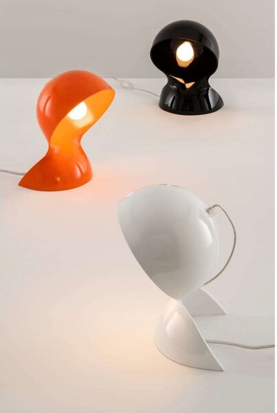 Stolne Lampa Artemide, Naranča, Dnevna soba, Plastika