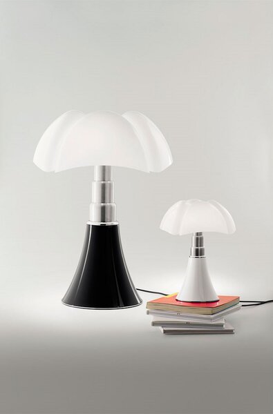 Stolne Lampa Martinelli Luce, prigušiv, Bijela, Dnevna soba, Metal