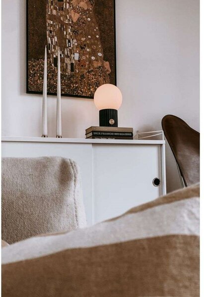 Stolne Lampa Globen Lighting, Crno, Dnevna soba, Staklo