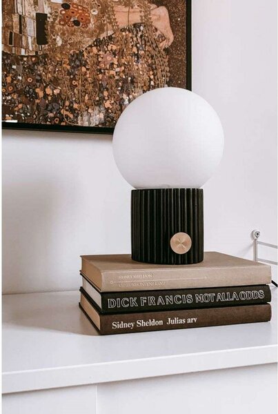 Stolne Lampa Globen Lighting, Crno, Dnevna soba, Staklo