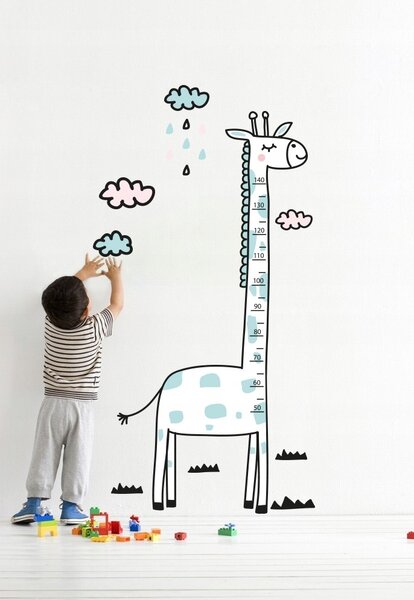 Šarmantna zidna naljepnica Žirafa 170 x 79 cm