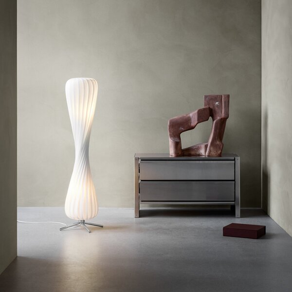 Podne Lampa Tom Rossau, TR7, Bijela, Dnevna soba, Plastika, Dizajn