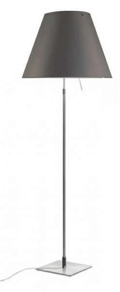 Podne Lampa Luceplan, Sivo, Dnevna soba, Aluminij