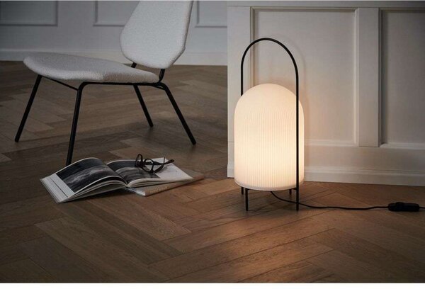 Podne Lampa Woud, Bijela, Dnevna soba, Staklo