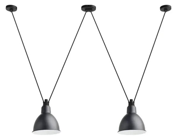 Lampe Gras 324 XL viseća svjetiljka, okrugla, crna – DCW