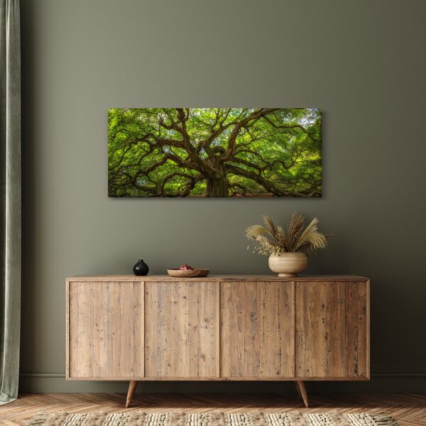 Slika - Zeleno stablo (120x50 cm)