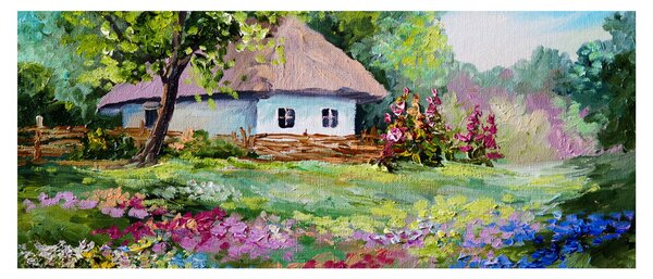 Slika - Vikendica (120x50 cm)