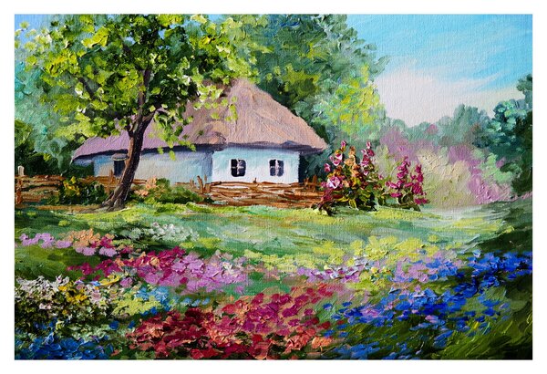 Slika - Vikendica (90x60 cm)