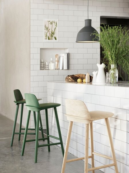 Viseće Svjetiljka Muuto, Crno, Blagovaonica, Plastika, Dizajn