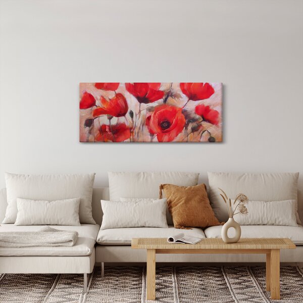 Slika - Vukovi makovi (120x50 cm)