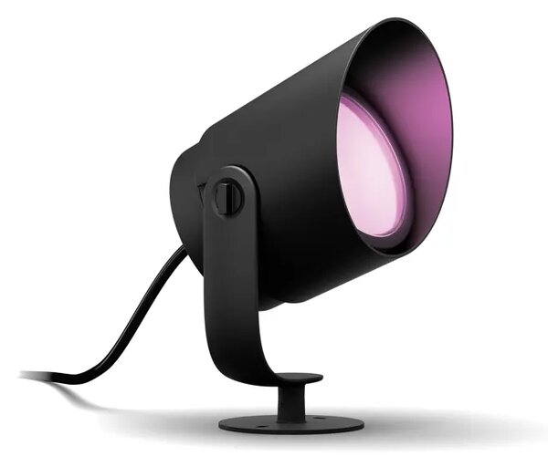 PHILIPS HUE vrtna LED svjetiljka na kolcu LILY Ambiance LV SPIKE BLACK 1X15 8718696174364