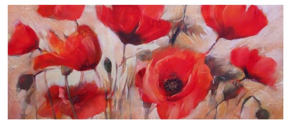 Slika - Vukovi makovi (120x50 cm)