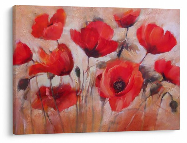 Slika - Vukovi makovi (70x50 cm)