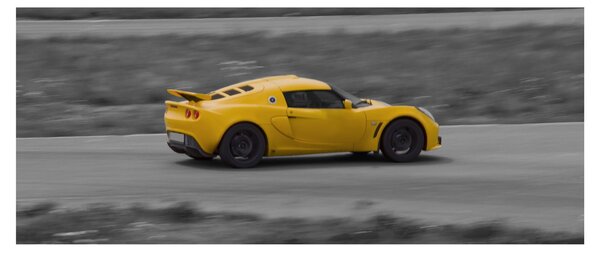 Slika - Brz auto (120x50 cm)