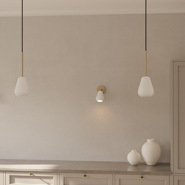 Viseće Svjetiljka Nuura Aps, Anoli Spot, prigušiv, Bijela, Dnevna soba, Metal, Skandinavski