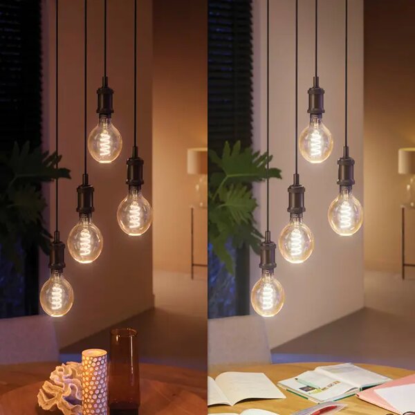 PHILIPS HUE pametna LED žarulja White Ambiance 7W FIL G125 EUR E27 8719514301542