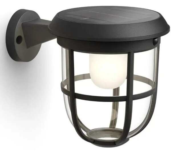 PHILIPS solarna LED svjetiljka RADII LK White Ambiance 1.3W 30K crna IR 8720169267176