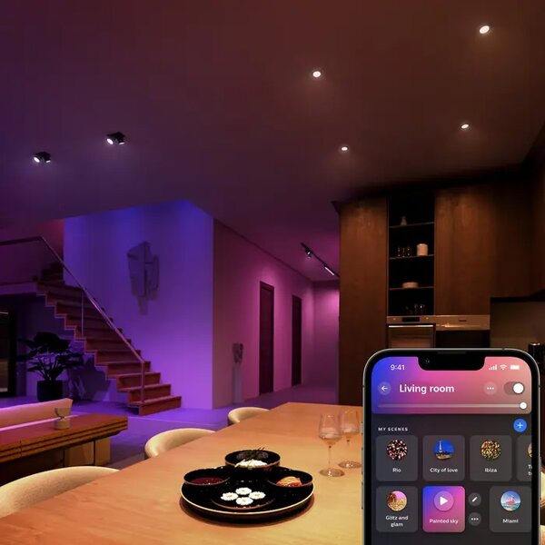 PHILIPS HUE LED reflektor (spot) White and Color Ambiance 6.3W 12V MR16 (2 kom) 8719514491649