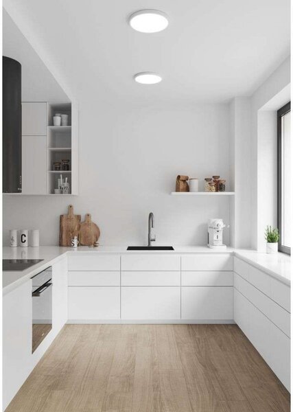 Oja 29 stropna svjetiljka IP54 s senzorom, bijela - Nordlux