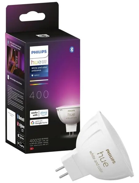 PHILIPS HUE LED reflektor (spot) White and Color Ambiance 6.3W MR16 (1 kom) 8719514491403