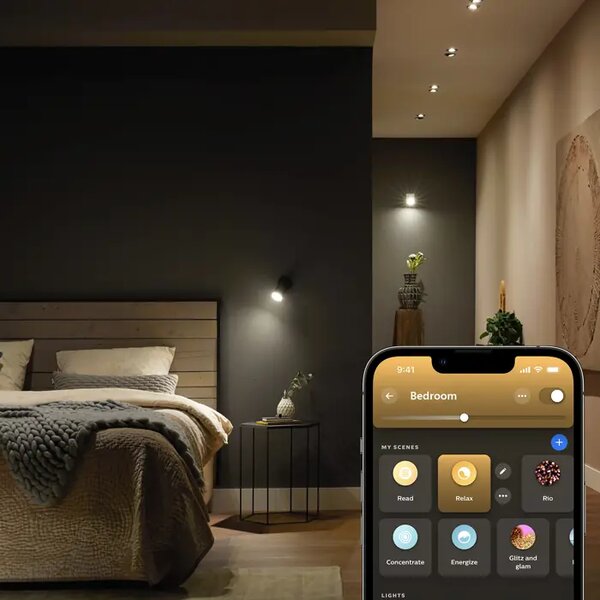 PHILIPS HUE LED reflektor (spot) White Ambiance 5.1W MR16 (2 kom) 8719514491588