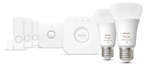 PHILIPS HUE pametna LED žarulja SECURE SENSOR White and Color Ambiance E27 SET 8720169159617