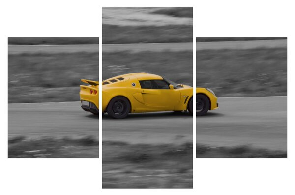 Slika - Brz auto (90x60 cm)