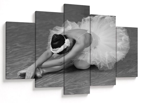 Slika - Balerina, crno-bijela (150x105 cm)