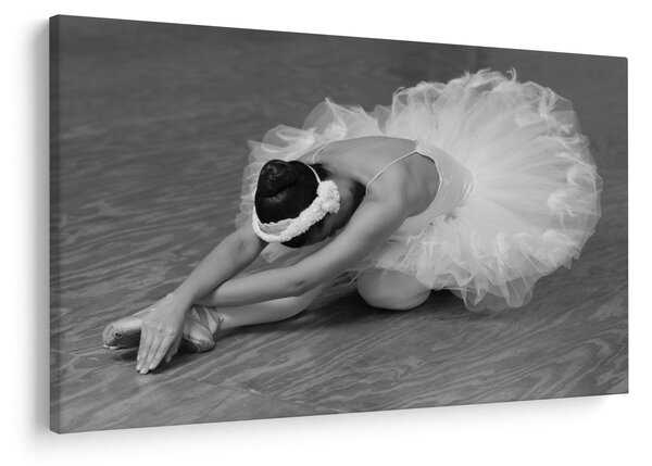 Slika - Balerina, crno-bijela (90x60 cm)