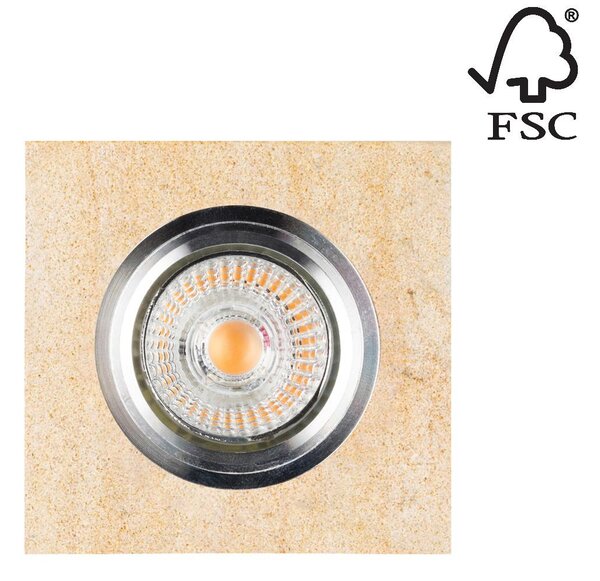 Spot-Light 2515139 - LED Ugradbena svjetiljka VITAR 1xGU10/5W/230V kamen
