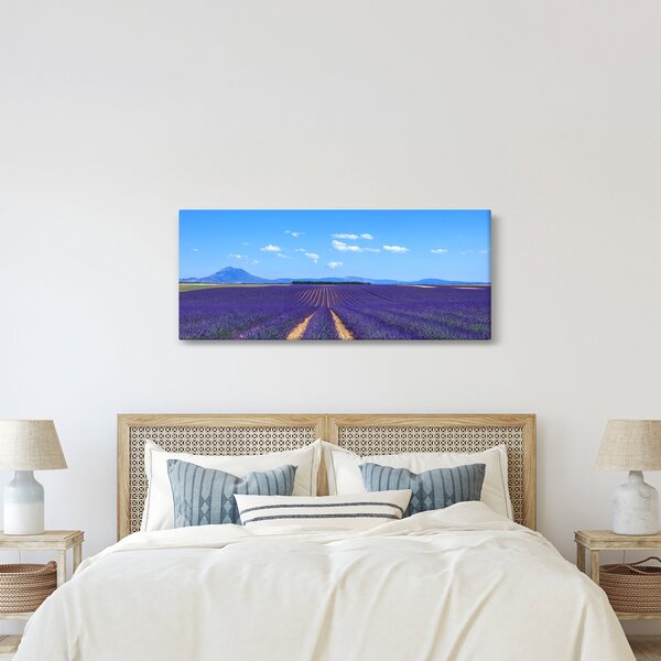 Slika - Polje lavande (120x50 cm)