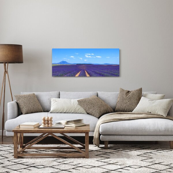 Slika - Polje lavande (120x50 cm)