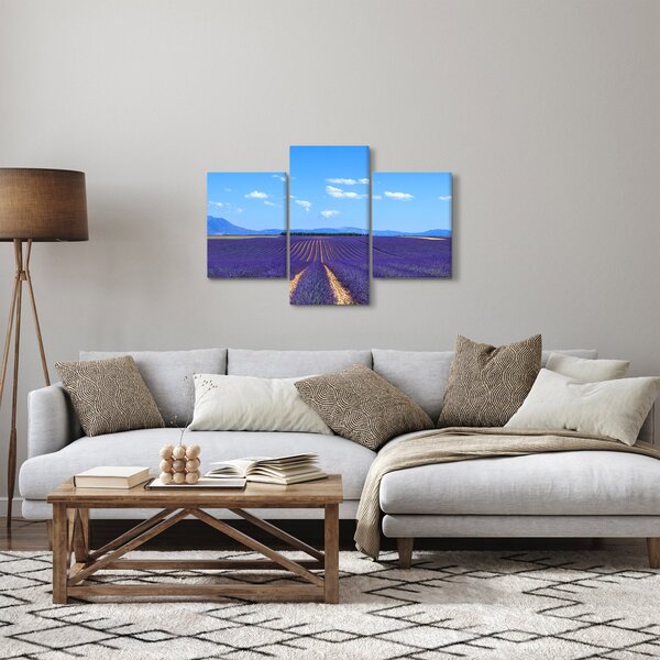 Slika - Polje lavande (90x60 cm)