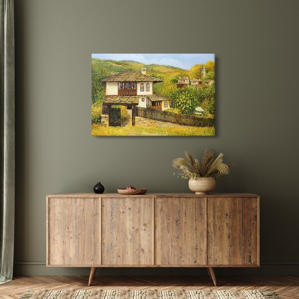 Slika - Vikendice ljeti (90x60 cm)