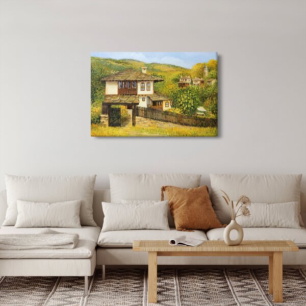 Slika - Vikendice ljeti (90x60 cm)