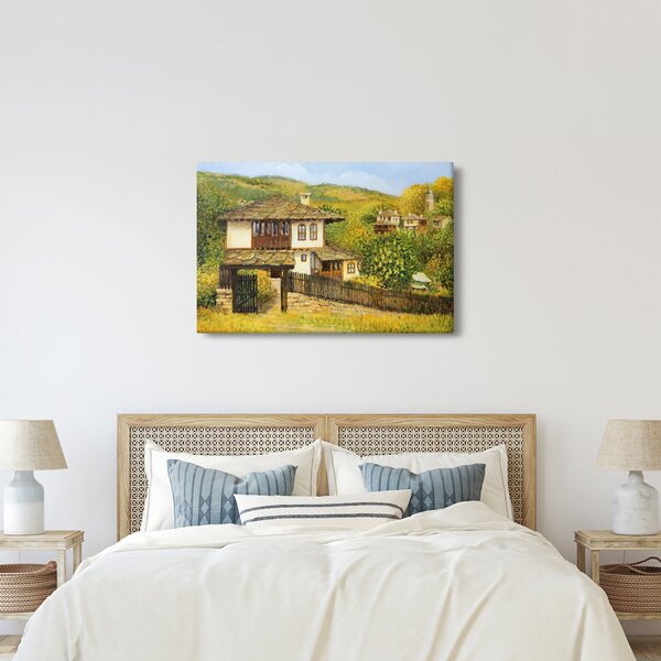 Slika - Vikendice ljeti (90x60 cm)