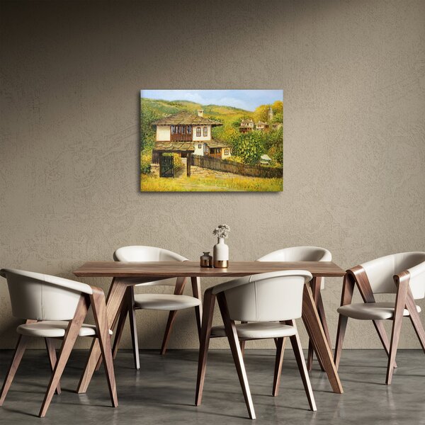 Slika - Vikendice ljeti (70x50 cm)