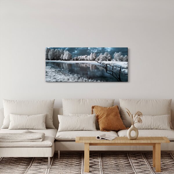 Slika - Smrznuti krajolik (120x50 cm)
