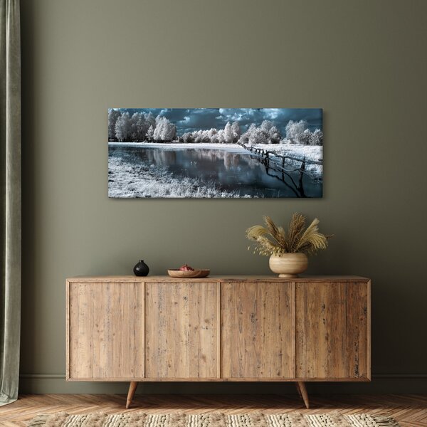 Slika - Smrznuti krajolik (120x50 cm)